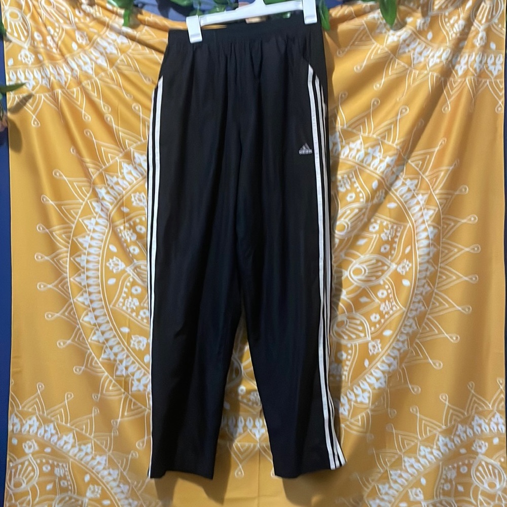 Black adidas track pants!